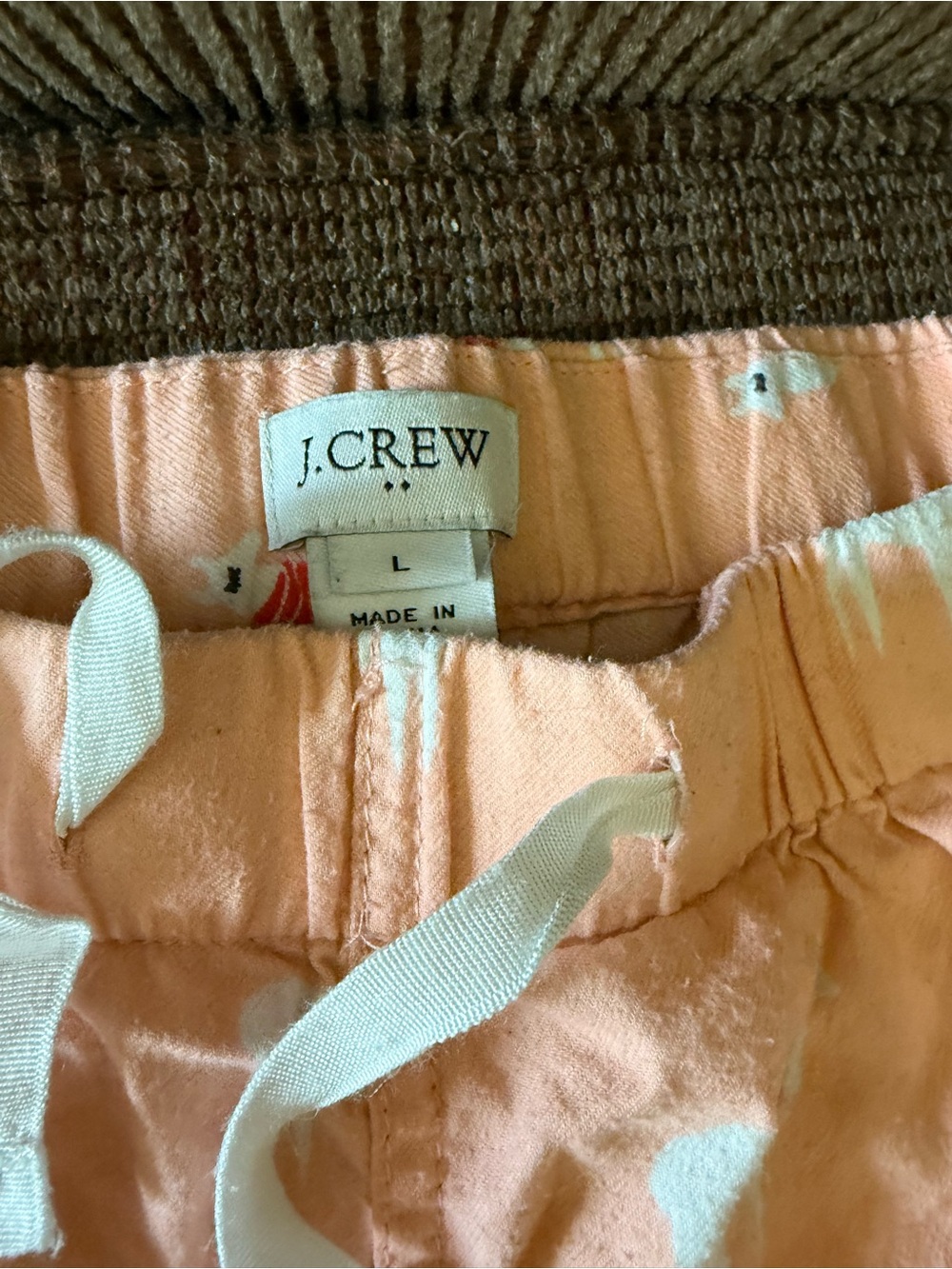 J. Crew Factory Flannel Lounge Pants - lot of 5, size L - Picture 9 of 16
